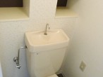 兵庫　尼崎市　北欧　リノベーション　トイレ　ポイントクロス